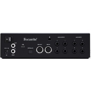 Внешняя звуковая карта с USB FOCUSRITE Clarett+ 4Pre