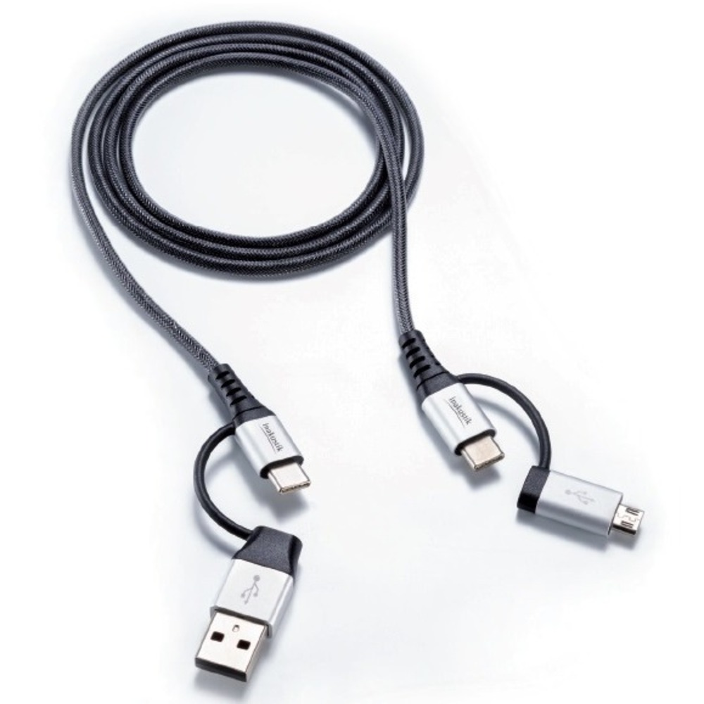 Кабель USB 3.1 Тип C - USB 3.1 Тип C Inakustik 010422010 White USB 1.0m