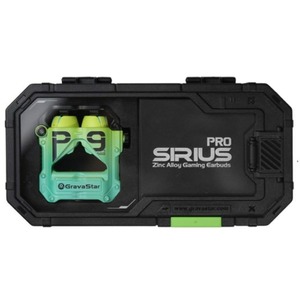 Наушники внутриканальные беспроводные GravaStar Sirius Pro Neon Green