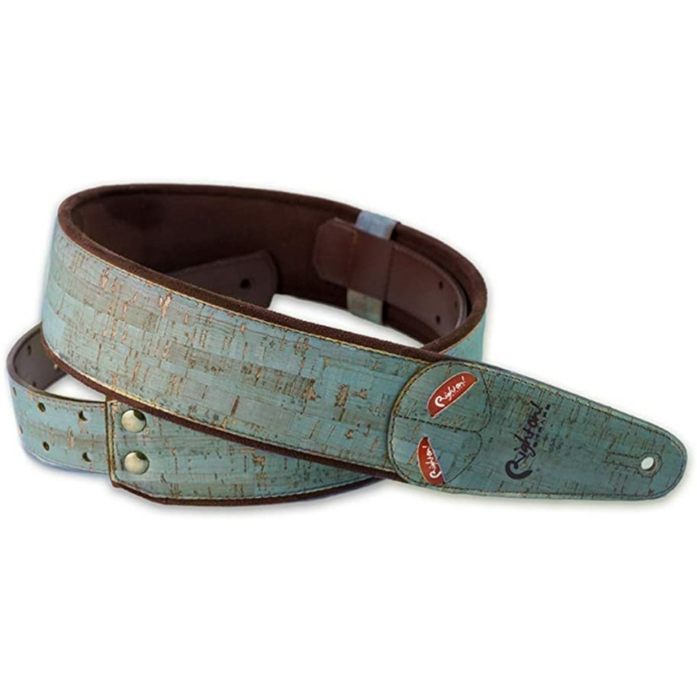 Ремень для гитары RightOn Straps 8401070040088 Steady Mojo Cork Teal