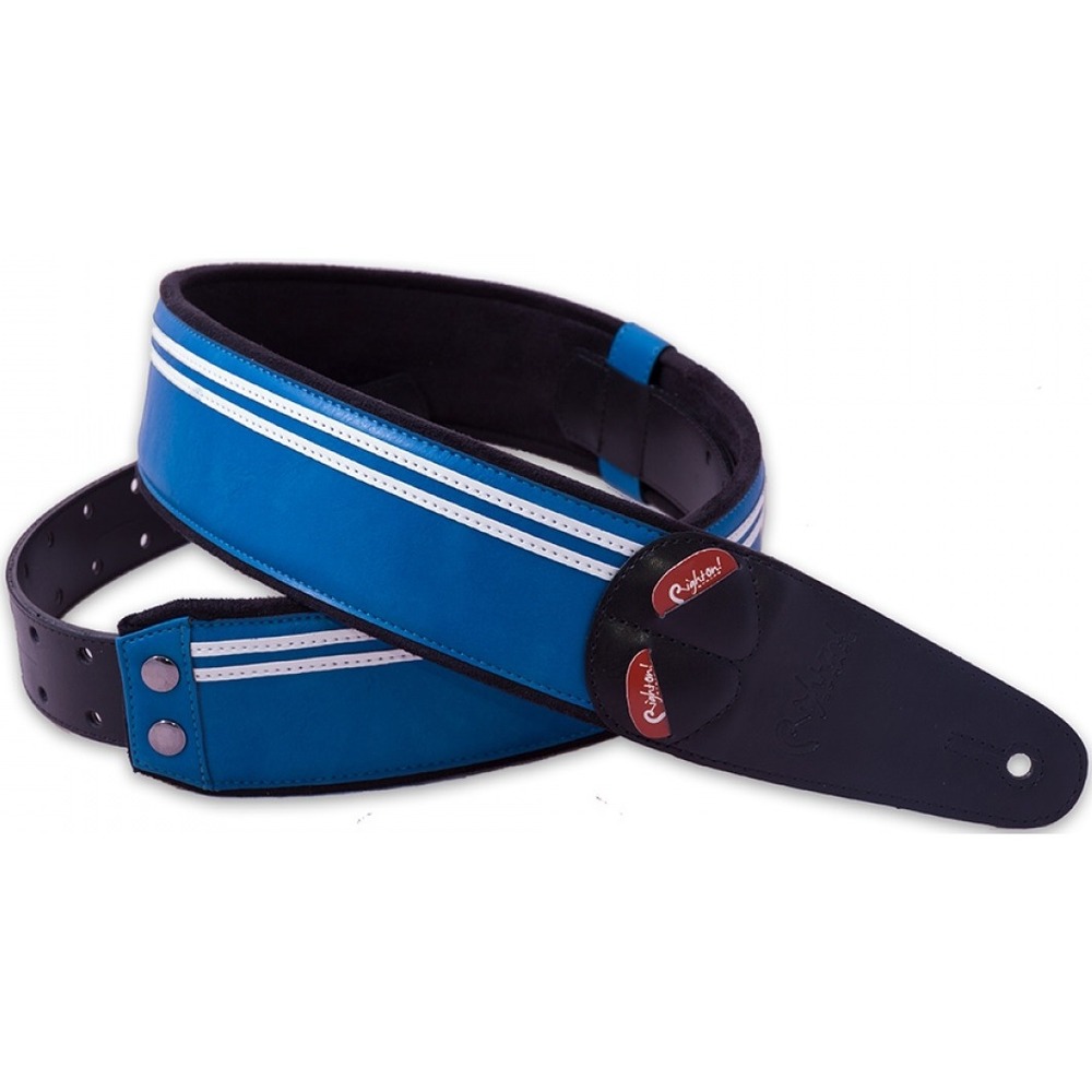 Ремень для гитары RightOn Straps 8401070280149 Steady Mojo Tiki Blue