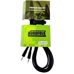 Кабель аудио 1xMini Jack - 1xMini Jack NORDFOLK NMC369/1M