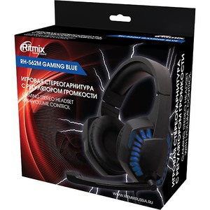 Игровая гарнитура Ritmix RH-562M Gaming Blue