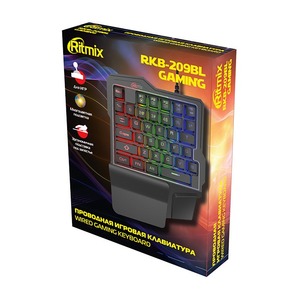 Игровая гарнитура Ritmix RKB-209 BL Gaming