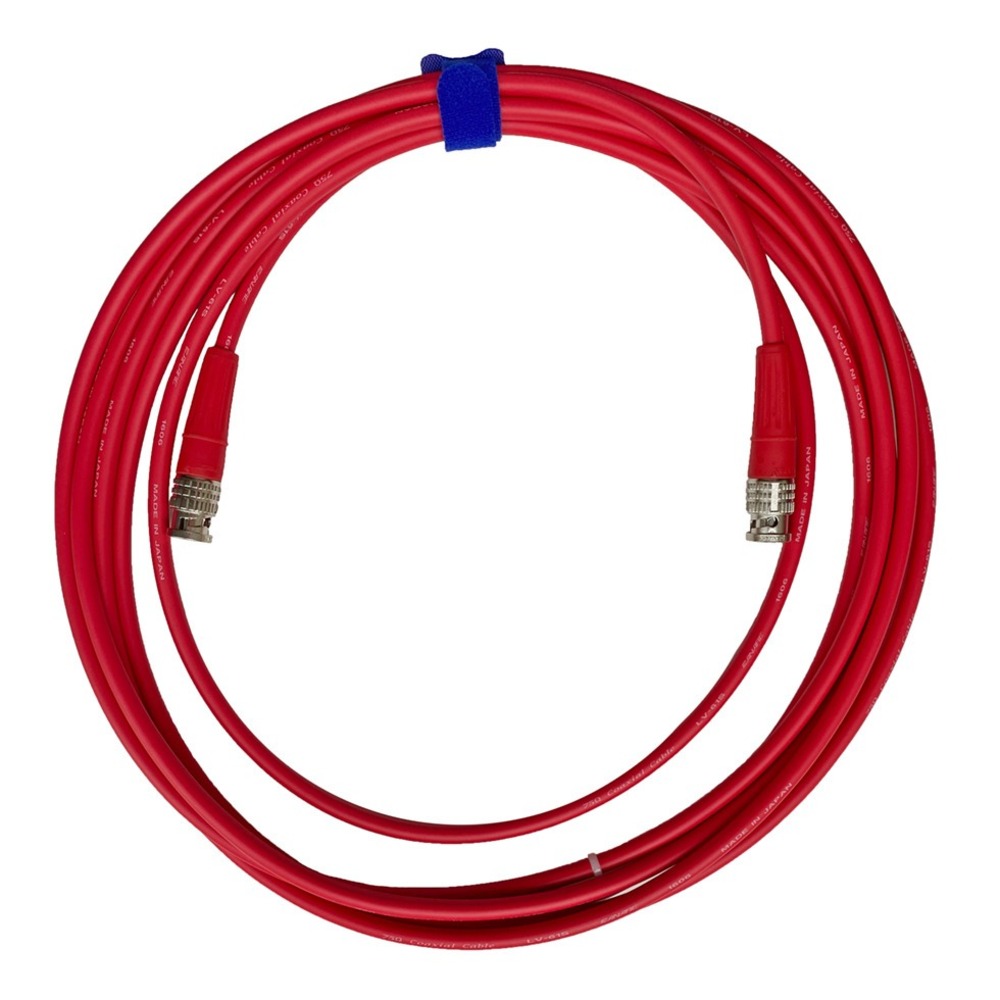 Кабель коаксиальный BNC - BNC GS-PRO 6G SDI BNC-BNC mob red 50.0m