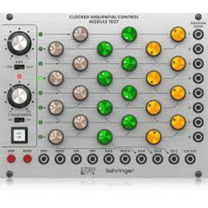 Модульный синтезатор Behringer CLOCKED SEQUENTIAL CONTROL MODULE 1027