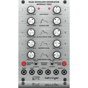 Модульный синтезатор Behringer DUAL ENVELOPE GENERATOR MODULE 1033