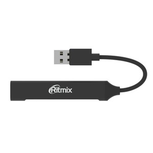 Хаб USB Ritmix CR-4400 Metal