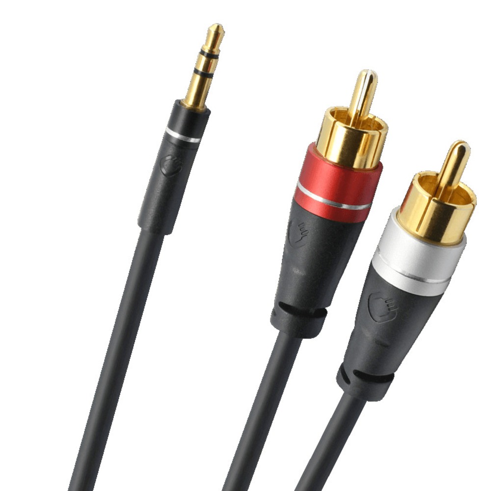 Кабель аудио 1xMini Jack - 2xRCA Oehlbach 33190 Excellence Select Audio Jack RCA 1.0m