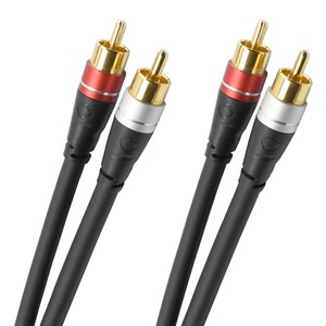 Кабель аудио 2xRCA - 2xRCA Oehlbach 33142 Excellence Audio Link RCA black 1.0m