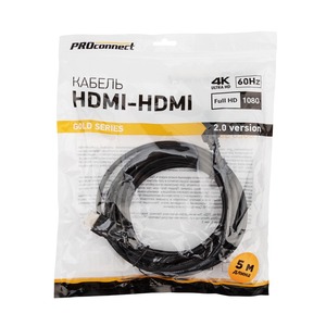 Кабель HDMI - HDMI PROconnect 17-6106-6 HDMI 5.0m