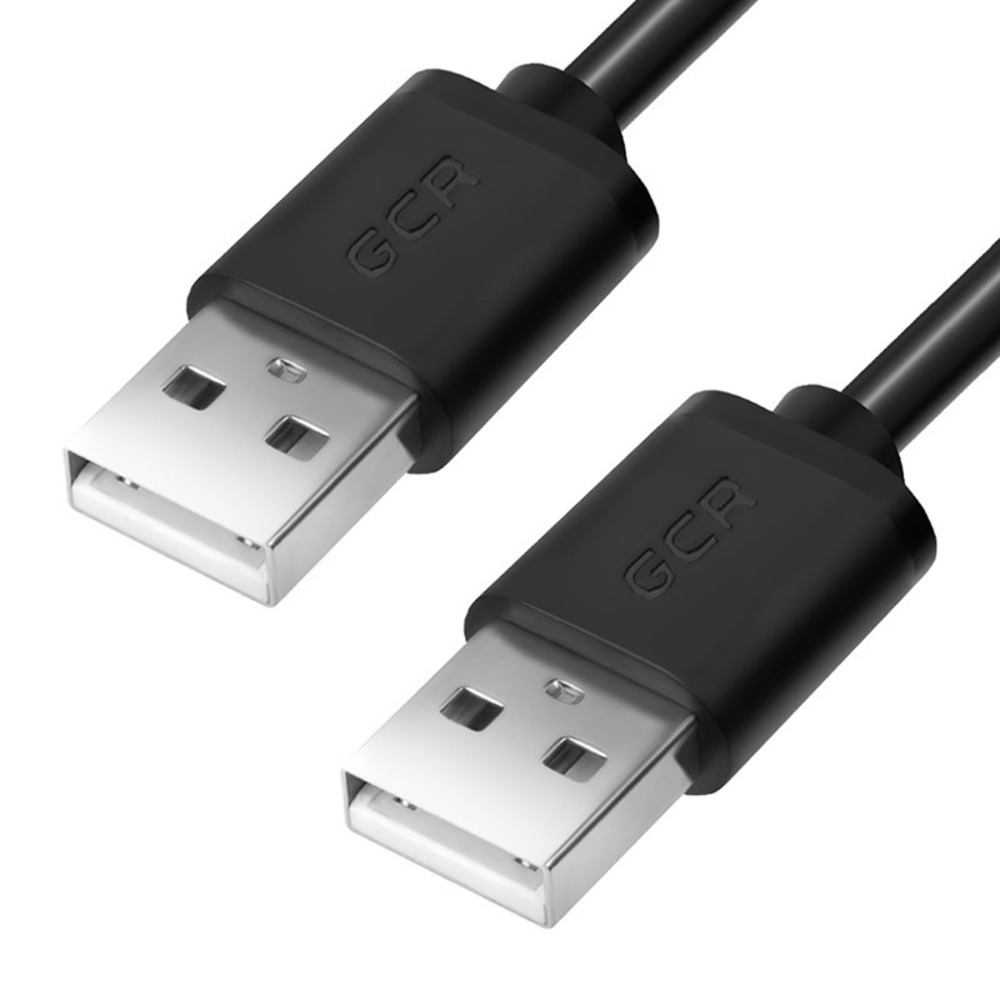 Кабель USB 2.0 Тип A - A Greenconnect GCR-UM5M-BB2S 0.3m