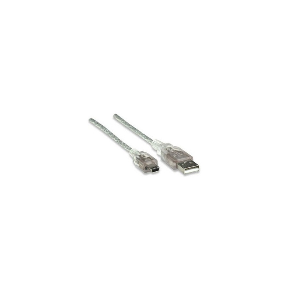 Кабель USB 2.0 Тип A - B 5pin mini Greenconnect GCR-UM1M5P-BD2S 0.15m