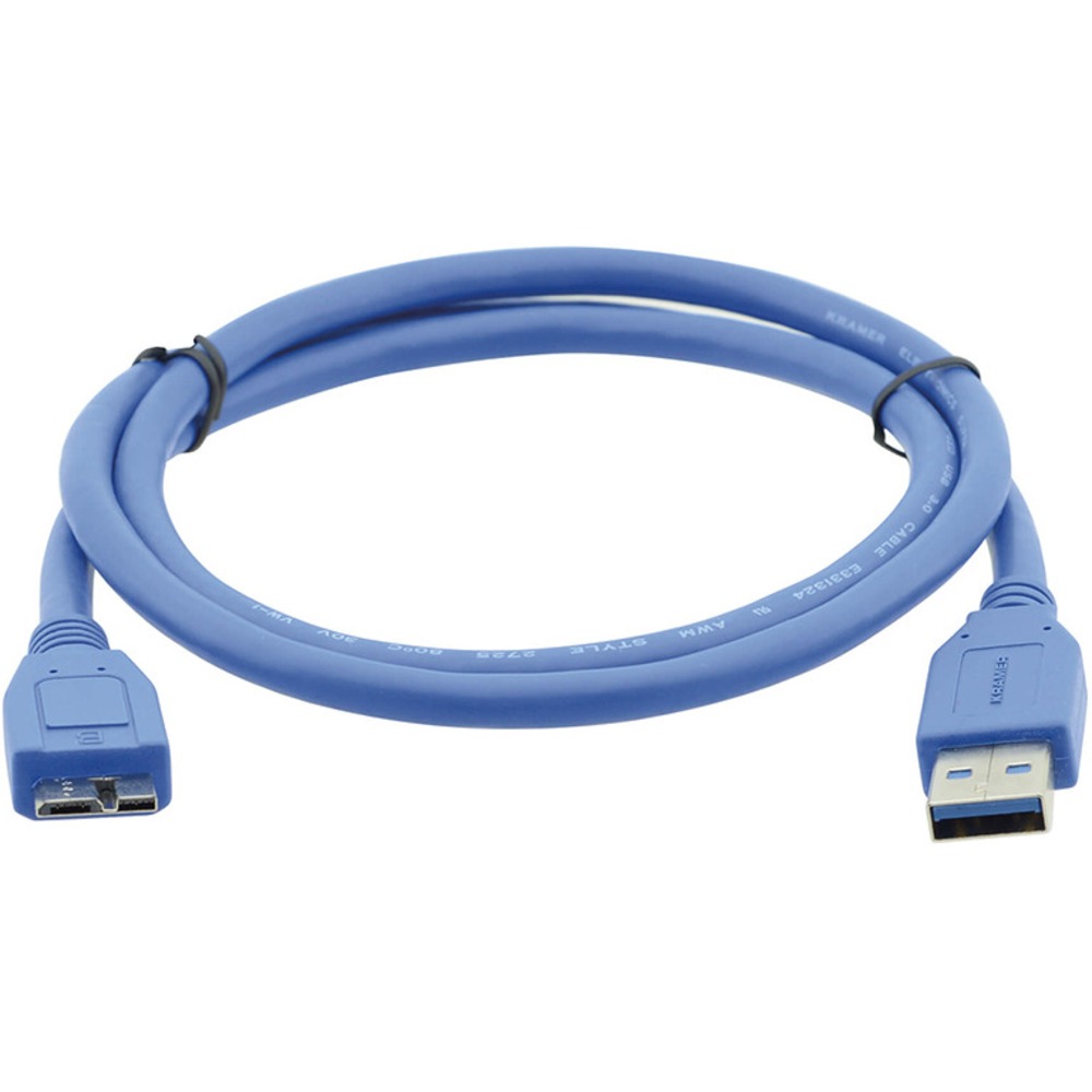 Кабели USB 3.0 Тип A - B micro Kramer C-USB3/MicroB-3 0.9m