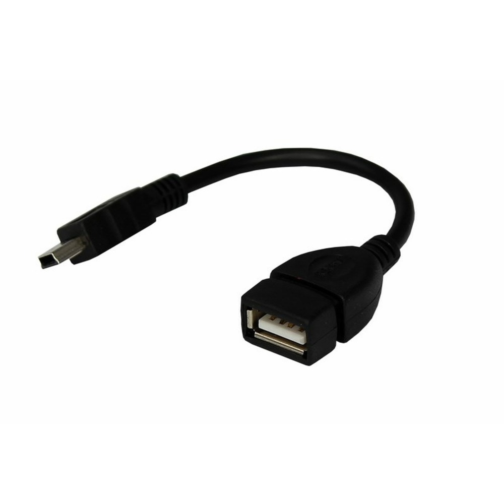 USB кабель OTG mini USB на USB Rexant 18-1181 шнур 0.15 м черны (10 штук)