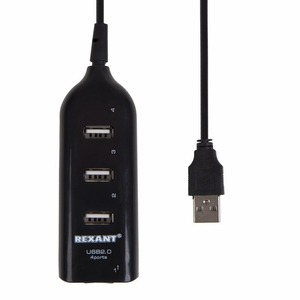 Разветвитель USB 2.0 Rexant 18-4105 на 4 порта