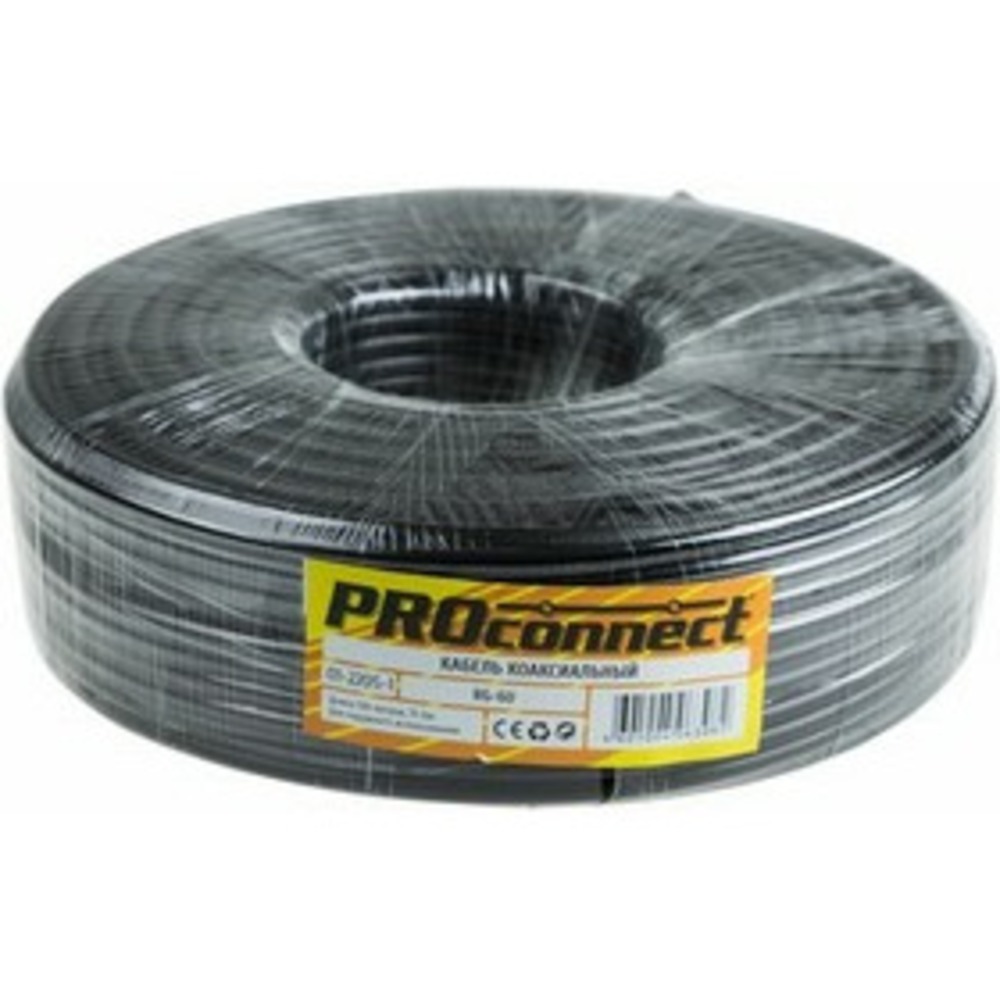 Кабель коаксиальный PROconnect 01-2205-1 RG-6U (100 метров)