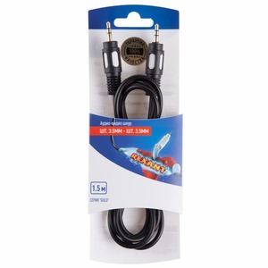 Кабель аудио 1xMini Jack - 1xMini Jack Rexant 06-3009 Шнур стерео шт. 3.5 мм - стерео шт. 3.5 мм 1.5М (10 штук)