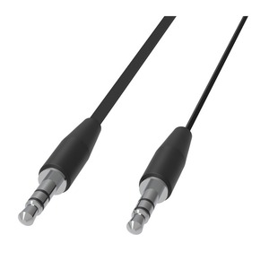 Кабель AUX Jack 3.5мм Ritmix RCC-140 Black 1.0m