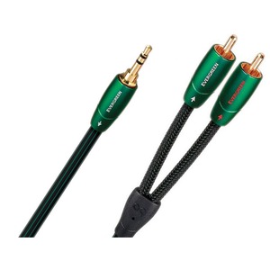 Кабель аудио 1xMini Jack - 2xRCA Audioquest Evergreen 3.5mm-RCA 3.0m