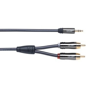 Кабель аудио 1xMini Jack - 2xRCA QED (QE6501) Performance J2P Graphite 3.0m