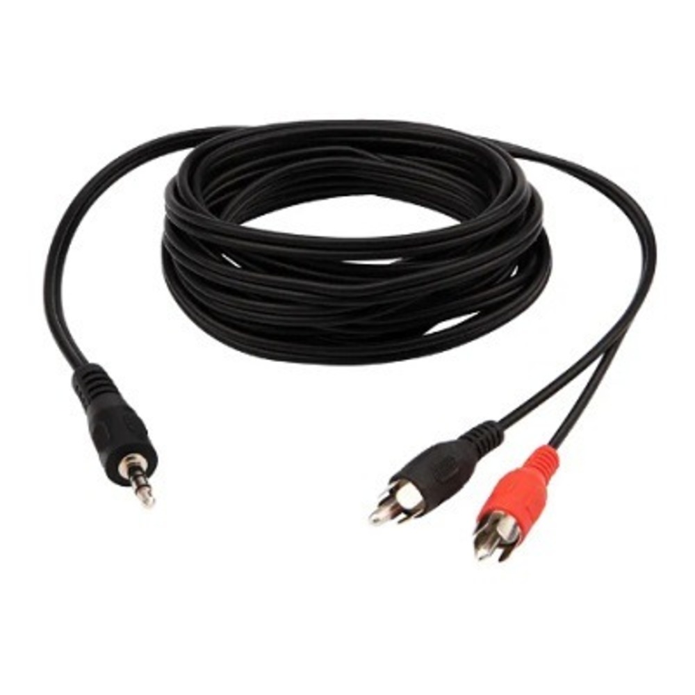 Кабель аудио 1xMini Jack - 2xRCA Rexant 17-4204 Stereo 3.5мм (1 штука) 3.0m