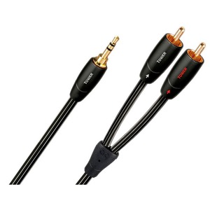 Кабель аудио 1xMini Jack - 2xRCA Audioquest Tower 3.5mm-RCA 1.0m