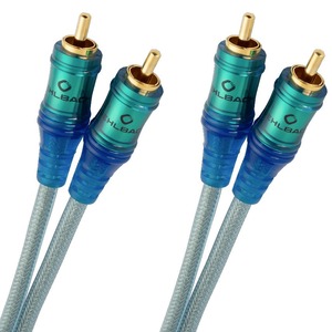 Кабель аудио 2xRCA - 2xRCA Oehlbach 92021 Performance Ice Blue 0.5m