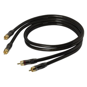 Кабель аудио 2xRCA - 2xRCA Real Cable ECA 0.75m