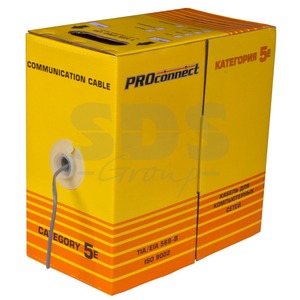 Кабель витая пара на катушке PROconnect 01-0121-3 FTP 2PR 24AWG CAT5e LT (PB)  (305 метров)