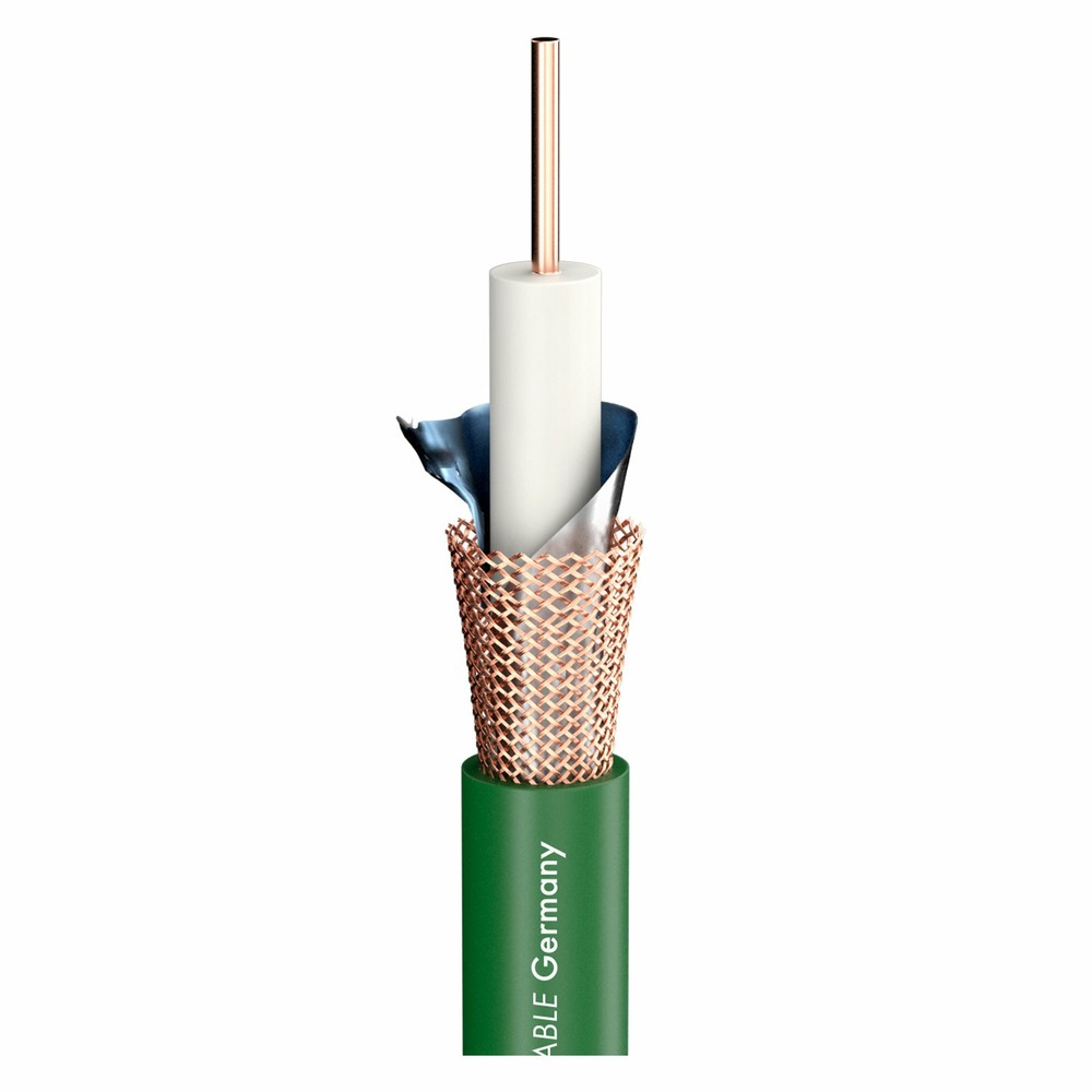 Кабель коаксиальный в нарезку Sommer Cable 600-0234 SC-Vector Plus RCB 1.6L/7.0 Green