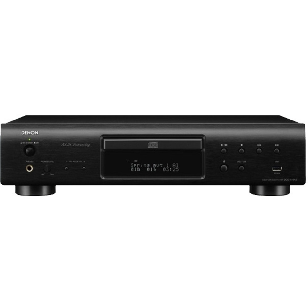 CD проигрыватель Denon DCD-710AE Black