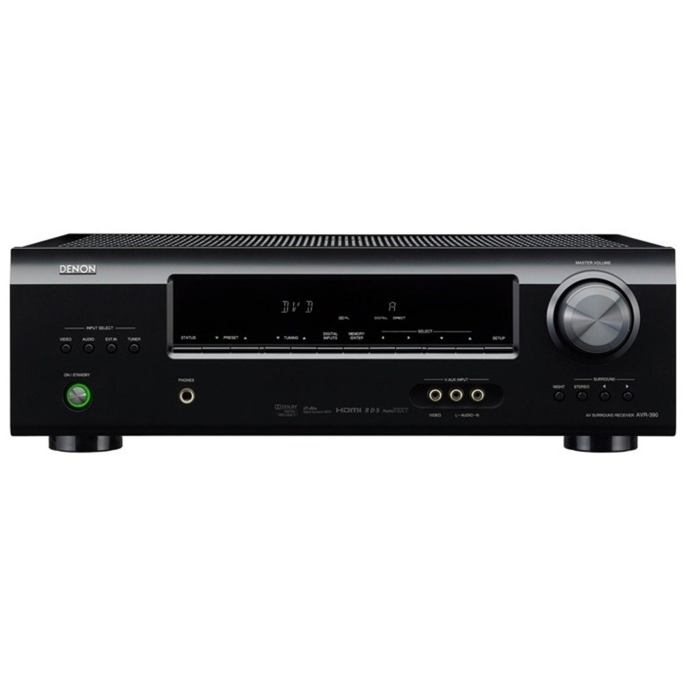 AV ресивер Denon AVR-390 Black