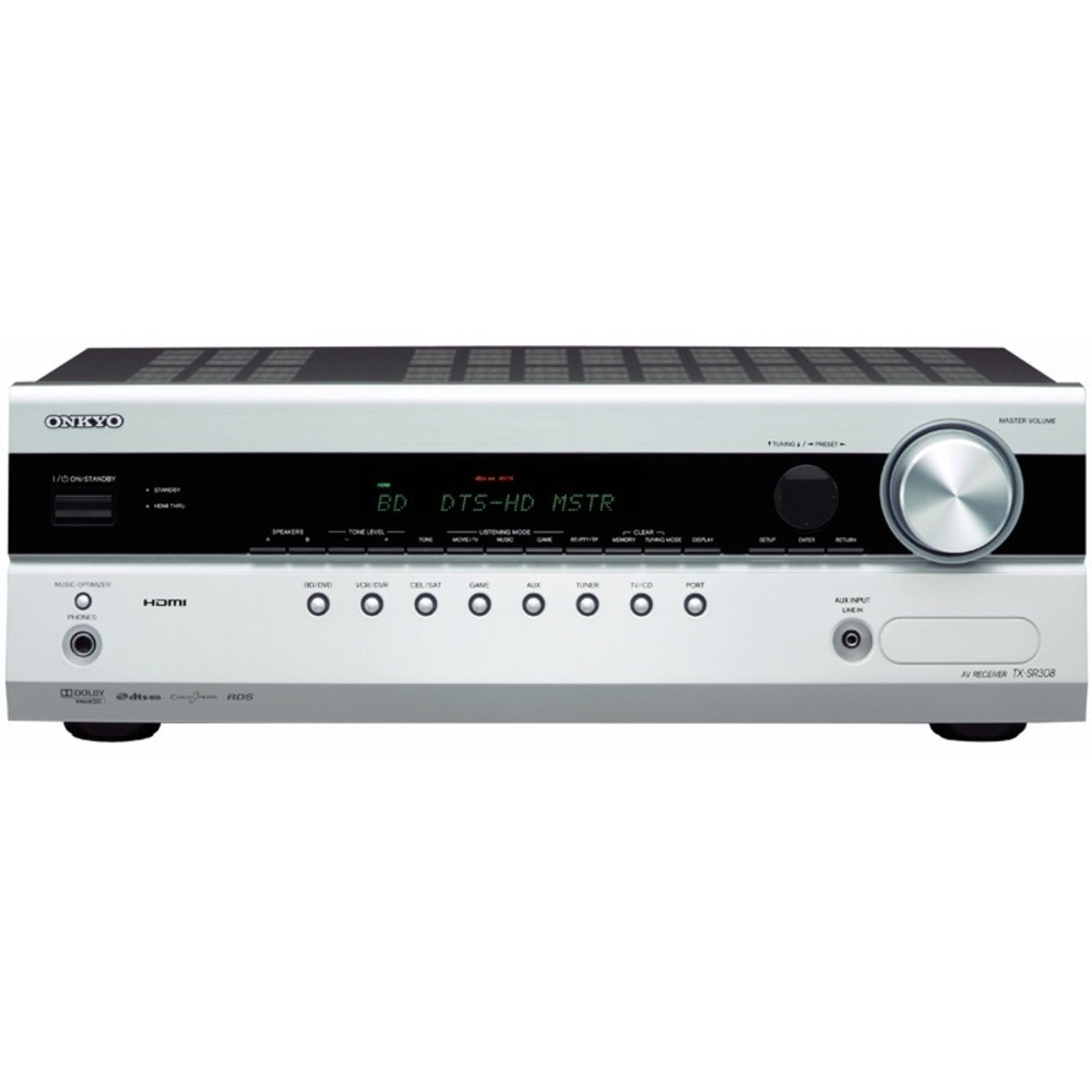 AV ресивер Onkyo TX-SR308 Silver