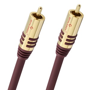 Кабель сабвуферный 1xRCA-1xRCA Oehlbach 20533 Performance NF Sub Red 3.0m