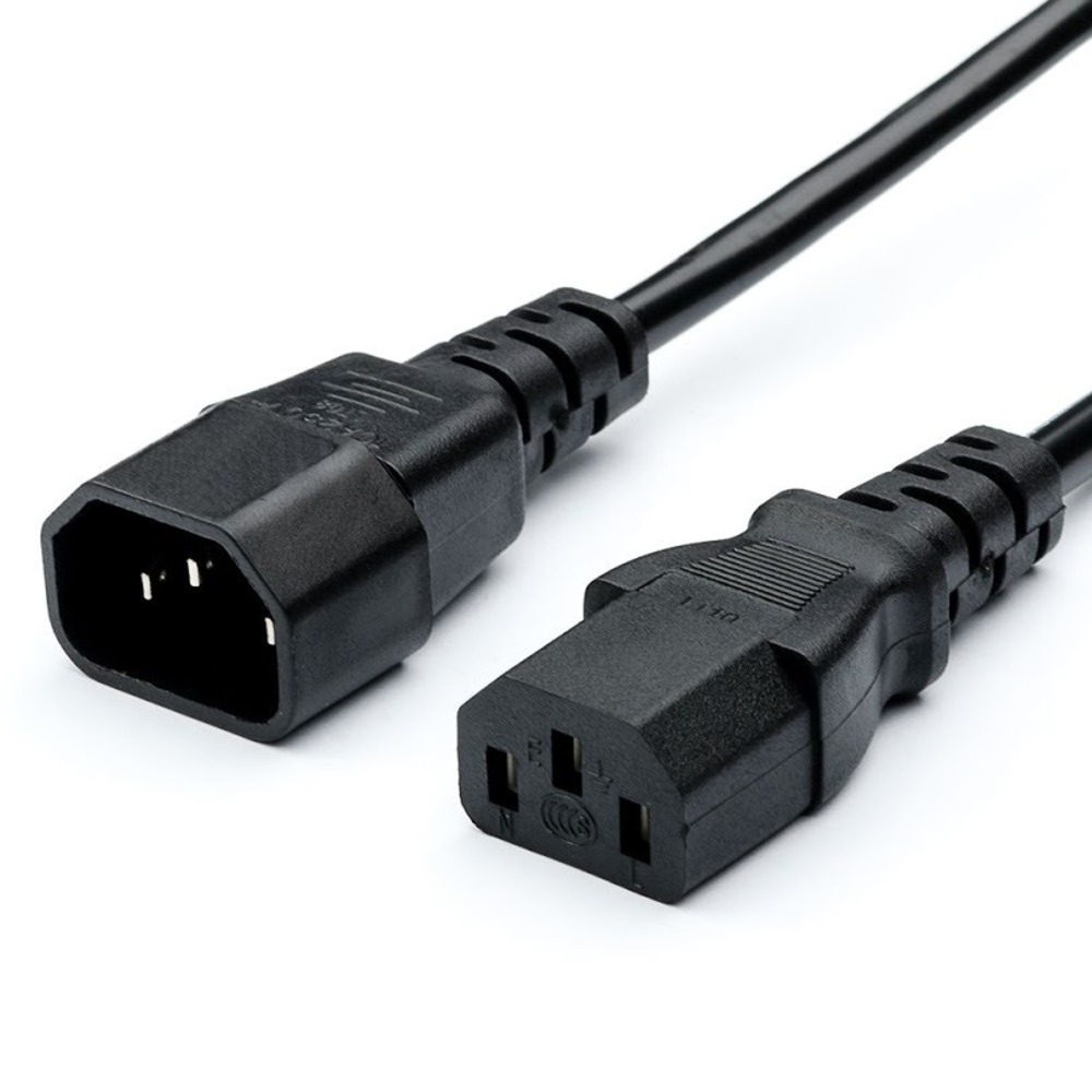 Кабель силовой IEC C14 - IEC C13 Atcom AT10117 Power Cable 1.8m