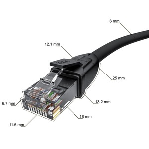 Кабель витая пара патч-корд Greenconnect GCR-52979 0.15m