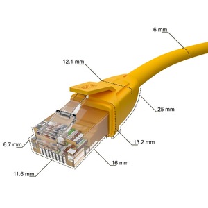 Кабель витая пара патч-корд Greenconnect GCR-53033 0.15m