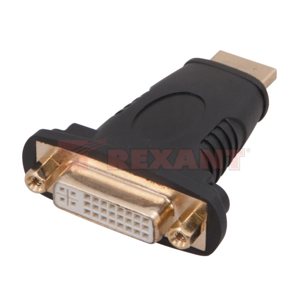 Переходник HDMI - DVI Rexant 17-6807 Переходник HDMI - DVI-D (1 штука)