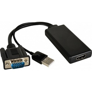 Переходник VGA вилка на HDMI розетка активный Kramer ADC-GM/HF