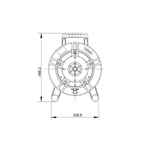 Катушка для транспортировки кабеля Roxtone PCD380