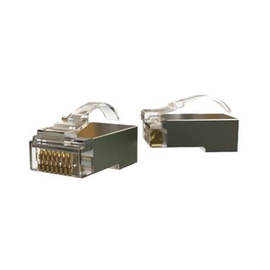 Разъем легкой оконцовки RJ-45 Hyperline PLEZ-8P8C-UA-C5-SH (1шт)