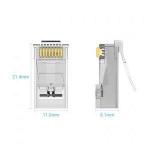 Разъем RJ45 Vention IDAR0-10 (10шт)