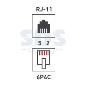 Розетка RJ 45 и телефон Rexant 03-0001 Рoзетка телефонная внешняя, 1 порт RJ-14 (50 штук)