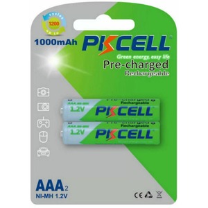 Аккумулятор PKCELL NI-MH RTU AAA1000-2B тип - AAA 2 шт в блистере