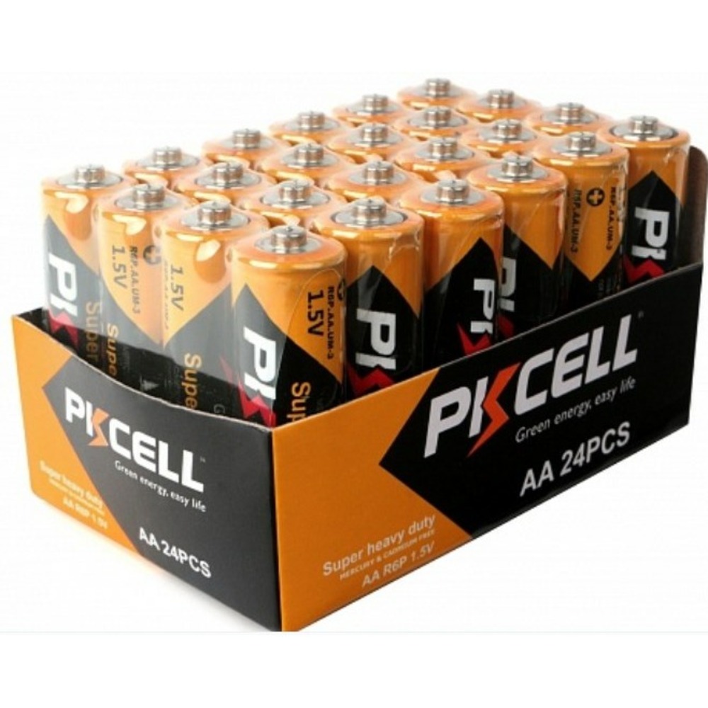 Батарейка PKCELL R6P-4S-24 тип - AA 24 шт в пленке