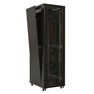 Шкаф напольный 19-дюймовый Hyperline TTB-4761-AS-RAL9004