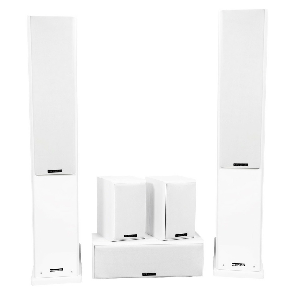 Комплект акустических систем MT Power 89509034 Elegance-2 Set-5.0 White (White grills)