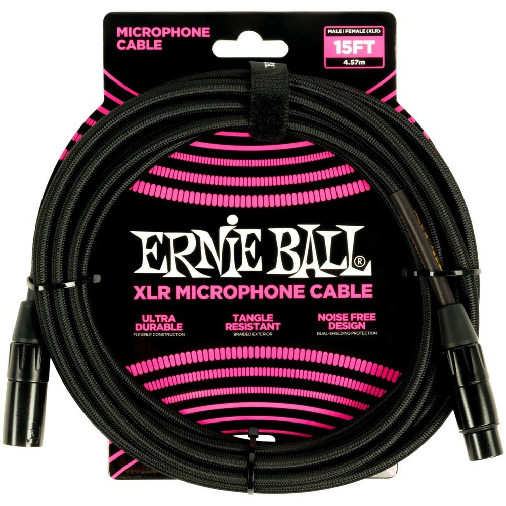 Кабель аудио 1xXLR - 1xXLR Ernie Ball 6391