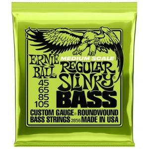 Струны для бас-гитары Ernie Ball 2856